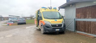 Ambulanza a gualtieri