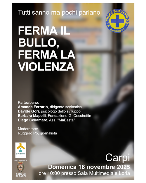 ferma il bullo ferma la violenza 2025